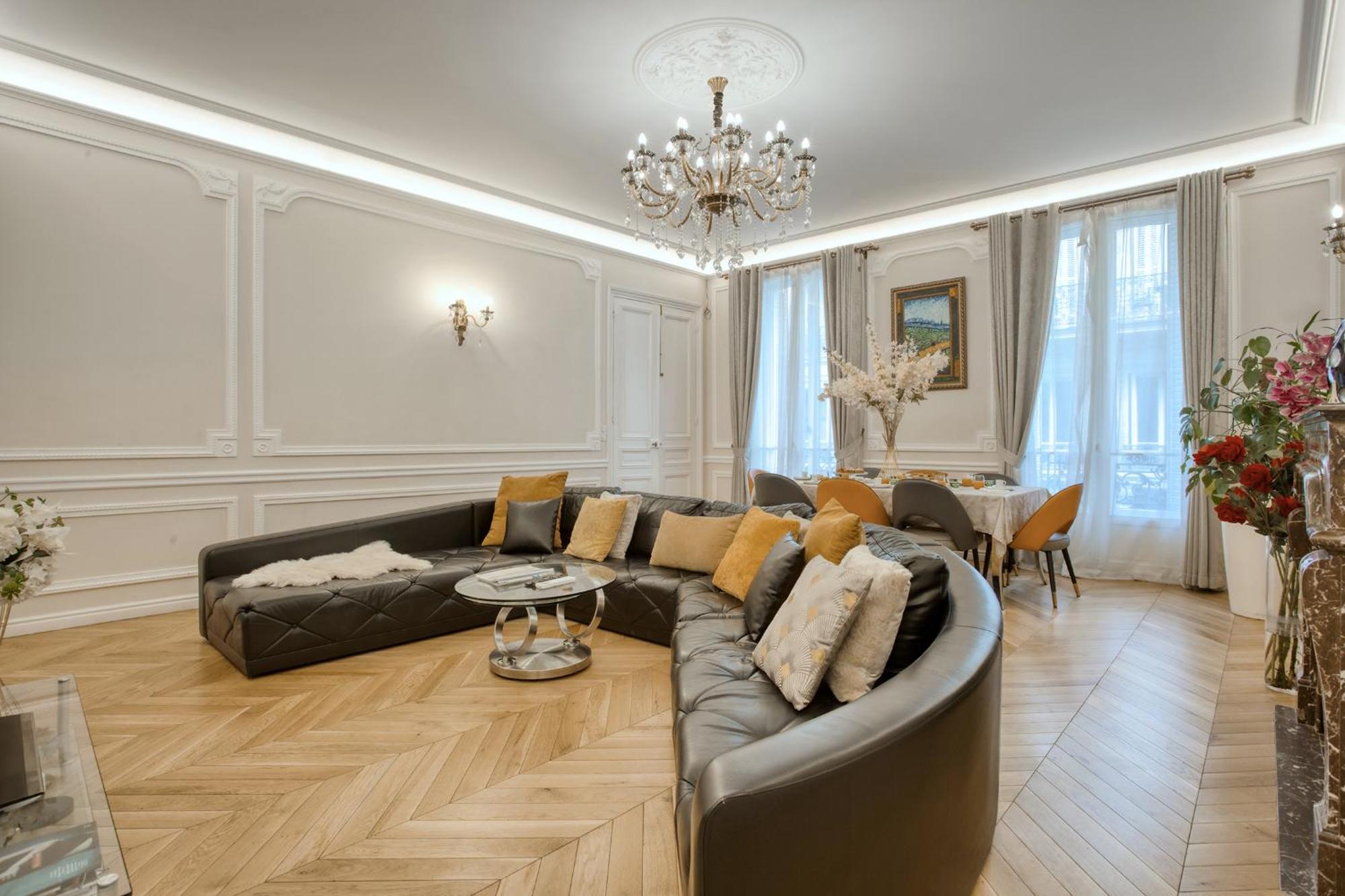 Luxueux 200M2 5Ch Champs Elysees A 1Min Perle Rare ปารีส ภายนอก รูปภาพ