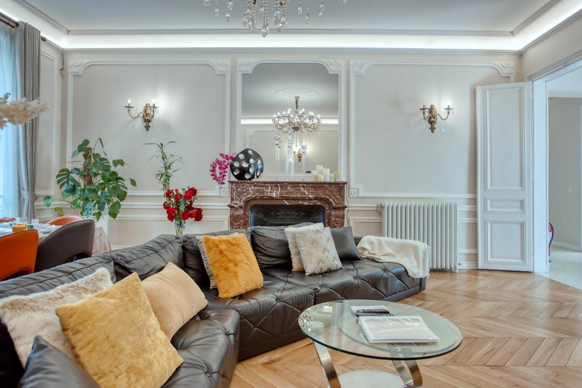 Luxueux 200M2 5Ch Champs Elysees A 1Min Perle Rare ปารีส ภายนอก รูปภาพ